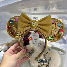 Authentic HKDL Hong Kong Disney Marvel Infinity Stones Loungefly Ears Headband picture