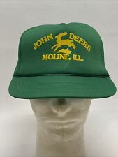 Vintage John Deere Pennant Winner By K-Products Moline, ill Trucket Hat One Size picture