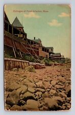 Allerton MA- Massachusetts, Cottages At Point, Antique, Vintage Postcard picture