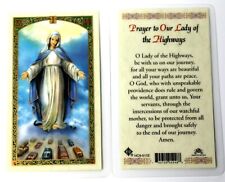 Prayer to Our Lady of Highways protect us on our Journey Laminated Prayer Card picture