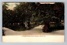 Denver CO-Colorado, A Shady Retreat, Elitch's Gardens, c1911 Vintage Postcard picture