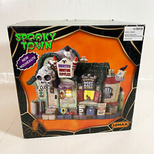Lemax Spooky Town - Monster Hunting Supplies - Halloween Porcelain Lighted House picture