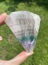 Natural Fluorite Rainbow Crystal Slab Metaphysical Healing  Home Decor picture