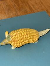 RARE Enesco Home Grown Corn Armadillo Figurine #4017521 Anthropomorphic EUC picture