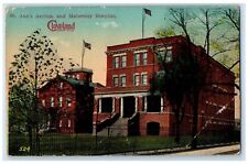1917 St. Ann's Asylum And Maternity Hospital Cleveland Ohio OH Posted Postcard picture