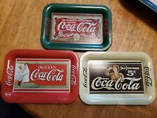 Coca-Cola 1905 & 1907 Advertisemnet On Trolley Cars Tray, Reproduction picture