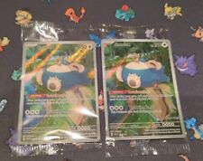 Pokémon TCG Snorlax SVP051 Pokemon Center Promo Stamp & Non Stamped (Sealed) (B) picture