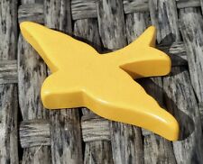 Vintage Pale Yellow Bakelite Flying Bird Simichrome Tested picture