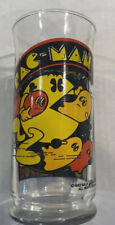 Pac-Man Vintage Collectible Drinking Glass 1982 Bally Midway Tumbler Arcade Game picture