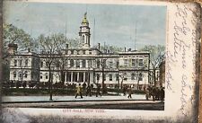 Postcard Vintage City Hall. New York 1905 picture