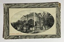 1911 Antique Real Photo RPPC Postcard High School Visalia California Photograph picture