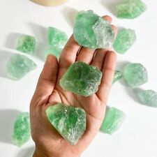 Raw Rough Green Fluorite Crystal Stone Large Chunks Healing Mineral Rocks Gifts picture