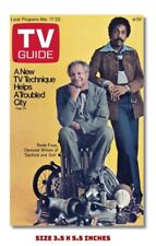 SANFORD AND SON  FRIDGE MAGNET 1973 TV GUIDE COVER 3.5 X 5.5 