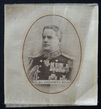 ADMIRAL SIR HEDWORTH MEUX British Admirals Sepia Silk issued in 1916 picture