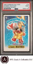 1985 Garbage Pail Kids Stickers #7a Stormy Heather Glossy PSA 9 picture