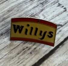 Vintage Jeep Willy's Lapel Hat Pin Enameled Collectible picture