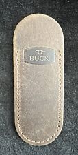 Buck Knives Leather Slip Sheath For Small Pocket Knife.  NO KNIFE—Just The Slip picture