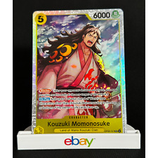 Kouzuki Momonosuke OP06-107 SR Wings of Captain One Piece Card picture