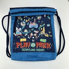 Disney Disneyland Resort Play in the Park Cinch Sack Backpack w/Side Pocket picture