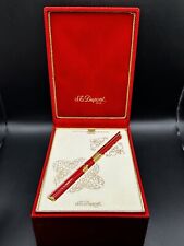 S.T. Dupont Red Teatro Limited Edition Ballpoint Pen Circa 1997 picture