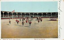 Plaza De Toros, Bull Fight Arena, Lima, Peru, Early Postcard, Used in 1910 picture