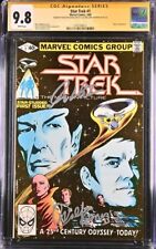 Star Trek #1 Marvel Comics CGC SS 9.8 Signed Walter Koenig, William Shatner picture