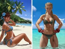Set of 2 STREET FIGHTER SWIMSUIT SPECIAL 1 2022 Ivan Talavera Variant Ltd. 400  picture