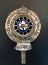 RACV Enamel Badge Rare ROYAL AUTOMOBILE CLUB OF VICTORIA c1930s picture