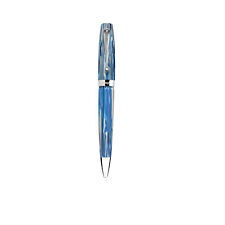 Ballpoint pen Montegrappa Mia Adriatic Sea luxury in resin with blue ink refill picture