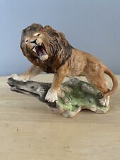 Great Cats of the World AFRICAN LION Figurine Franklin Mint NWF Vintage picture
