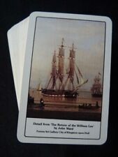 Vintage Playing Cards 1980s Waddington Pack Deck John Ward Painting Ship Galleon picture