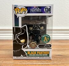 Funko Pop Marvel Black Panther #130 Oakland Athletics Edition Exclusive SGA picture