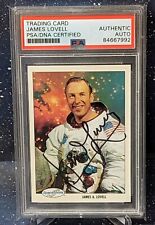 James Jim Lovell Apollo 13 Astronaut PSA/DNA Authenticated Autograph Signed Card picture