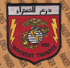 USMC Marine Corps Operation Imminent Thunder 1990 ~4.25