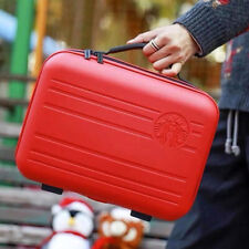 Starbucks Luggage Mini Handbag Cute Travel Storage Bag Carrying Case 14 inch Box picture