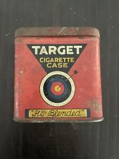 Vintage Target Cigarette Case In Tobacco Brown & Williamson Louisville KY Empty picture