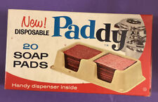 Vintage Kitchen PADDY Soap Pads by Brillo Mid Century Cleaning Product Nice picture