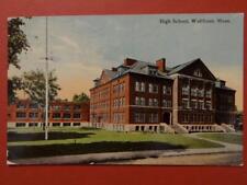 Waltham Massachusetts High School Mailed 1915 picture