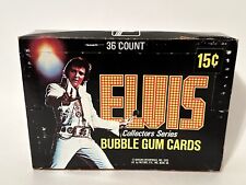 Vintage 1978 Donruss Elvis Presley Box 36 Wax Packs Trading Cards picture