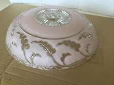 Antique Solid Glass Ceiling Light Shade. 1950’s. Santa Monica. picture