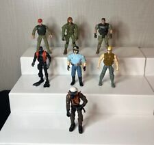 Huge Lot Of 7 Men Figurines (Chap Mei And More) Scuba Diver,Military/police,Etc picture