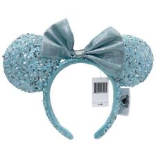 Disney Parks Ears Frozen Arendelle Aqua Minnie Ears Gift Girl Blue Headband 2022 picture