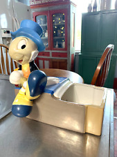 SUPER RARE Jiminy Cricket Pinocchio Disney Auctions Burbank Calif planter LE 350 picture