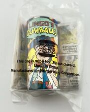 1993 Burger King Vintage LINGO’S GUMBALLS Bubble Gum  Tube 4” candy container  picture