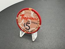 Tropicana Casino Chip Las Vegas 5 Dollar Red (Closed April 1st) picture