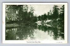 Carey OH-Ohio, Reflective View, Scenic Tymochtee Creek, Vintage c1909 Postcard picture