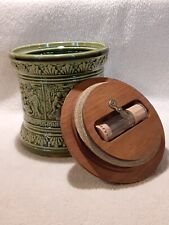Vintage German Marzi and Remy Tobacco Humidor Green picture