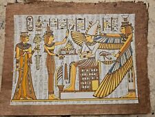 Egyptian Hand-Painted Art on Papyrus  picture