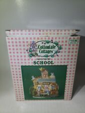 COTTONTALE COTTAGES  School   EASTER VILLAGE LIGHTED  picture