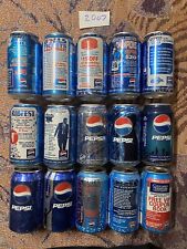 Pepsi Promotional & Commemorative soda pop cans from 2007 picture